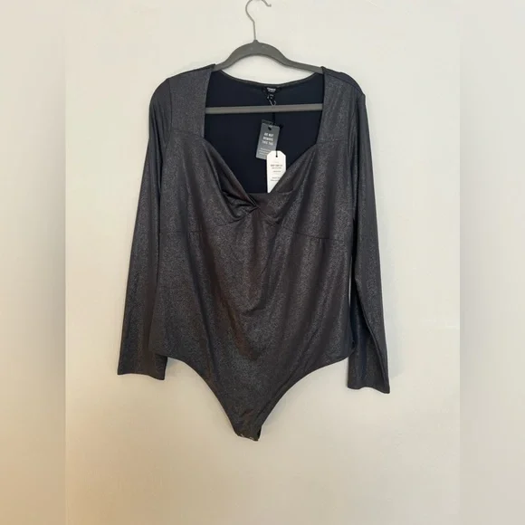 Express Metallic Bodysuit - Picture 1 of 5